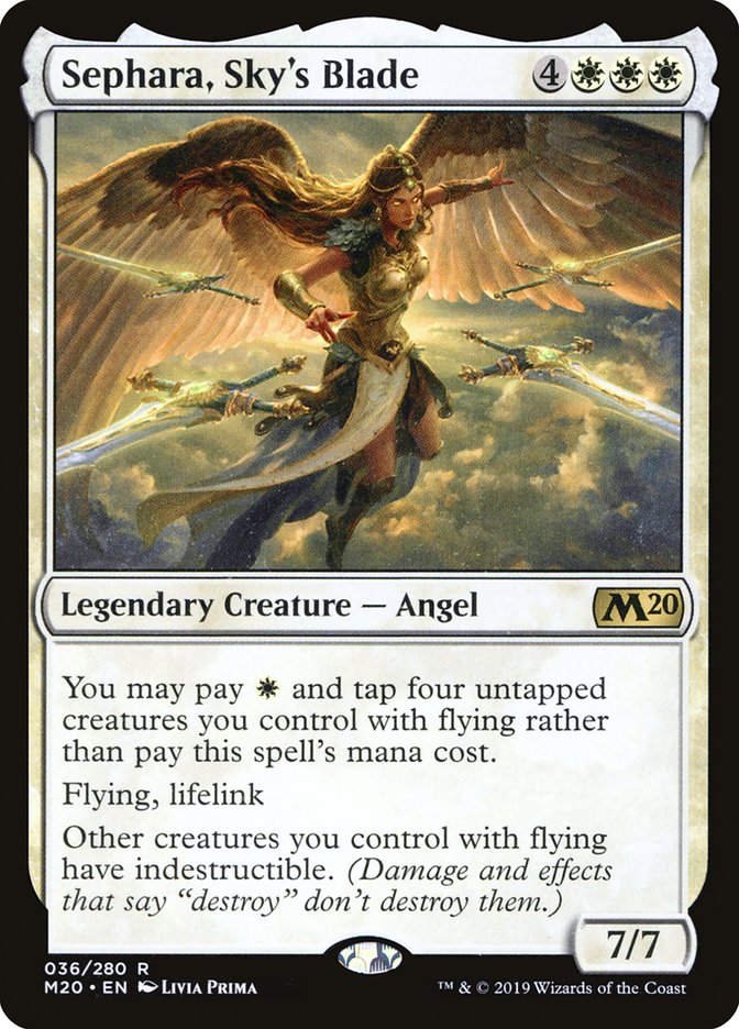 Sephara, Sky's Blade 36 (Core Set 2020) 