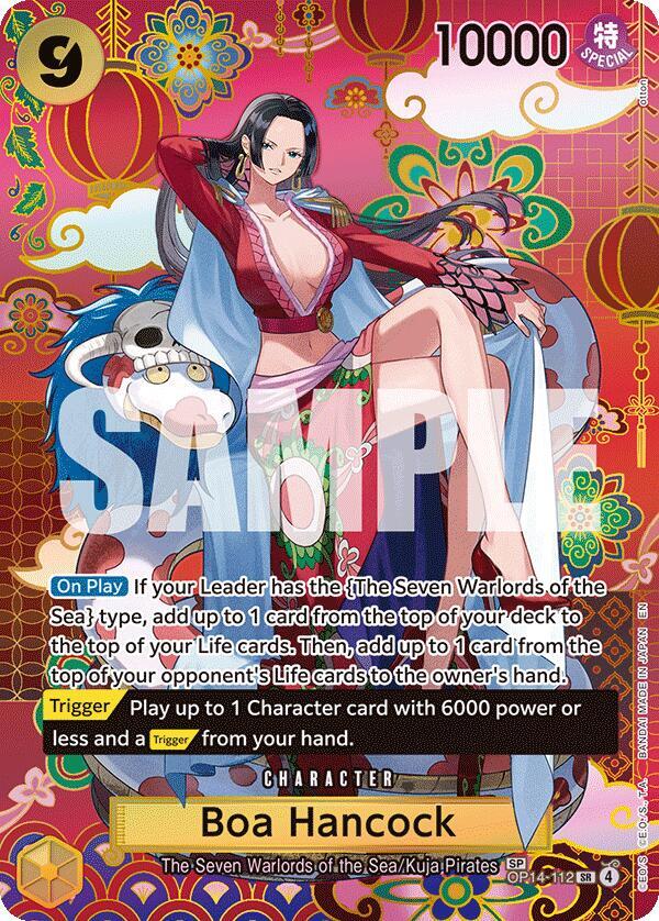 Boa Hancock OP14-112 (The Azure Sea's Seven)  - Special Foil