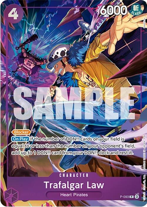 Trafalgar Law (Illustration Box Vol.6) P-093 (One Piece Promotion Cards)  - Foil
