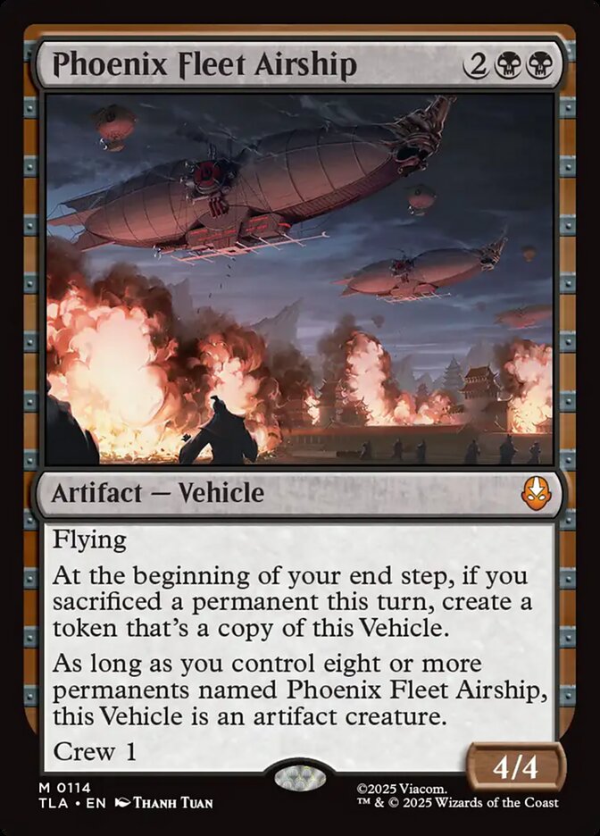 Phoenix Fleet Airship 114/286 (Avatar: The Last Airbender)  - Foil