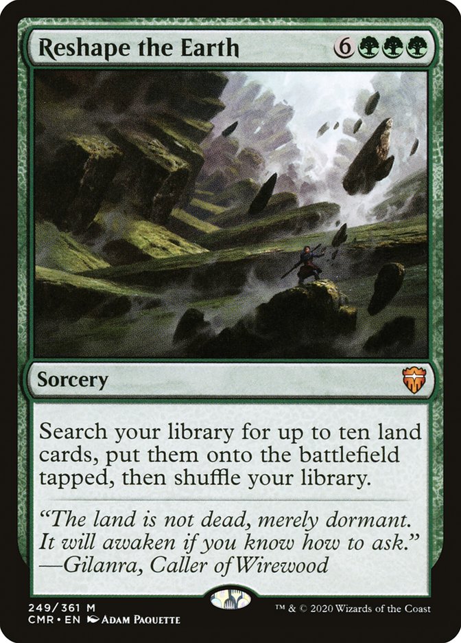 Reshape the Earth 249/361 (Commander Legends) 