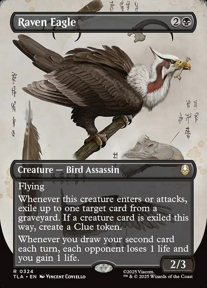 Raven Eagle 324/286 (Avatar: The Last Airbender)  - Borderless Foil