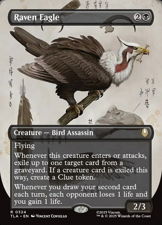 Raven Eagle 324/286 (Avatar: The Last Airbender)  - Borderless Foil