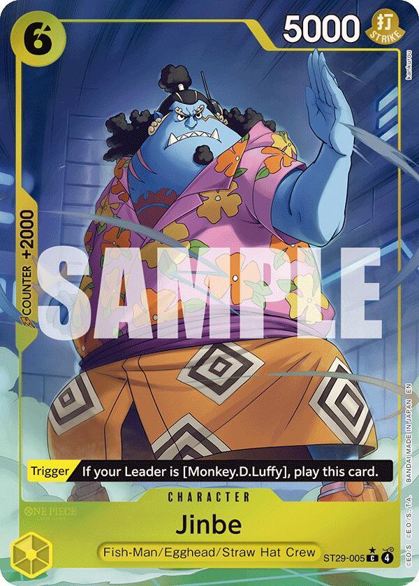 Jinbe ST29-005 (Starter Deck 29: Egghead)  - Full Art Foil