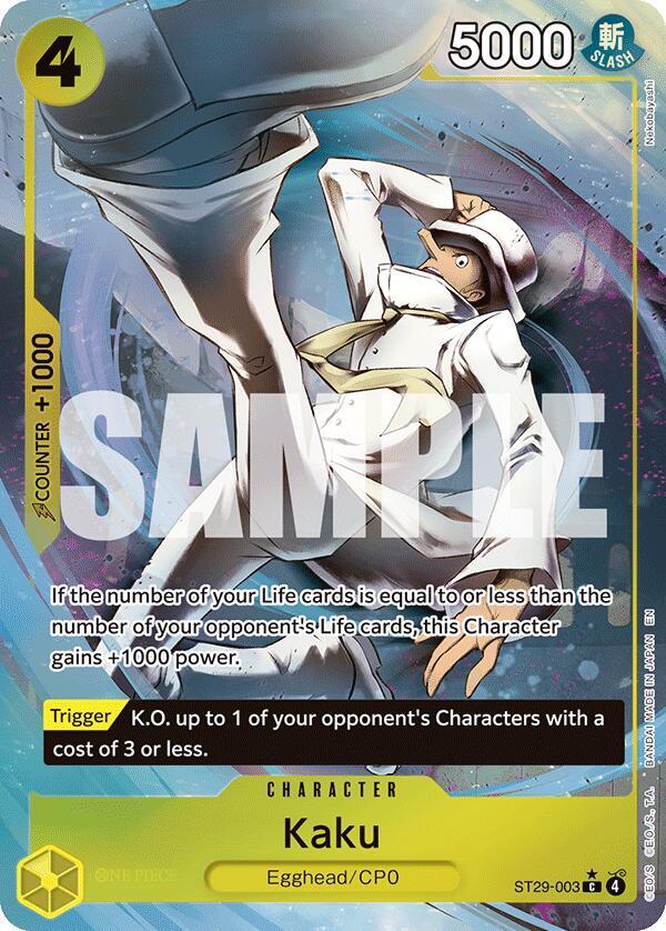 Kaku ST29-003 (Starter Deck 29: Egghead)  - Full Art Foil