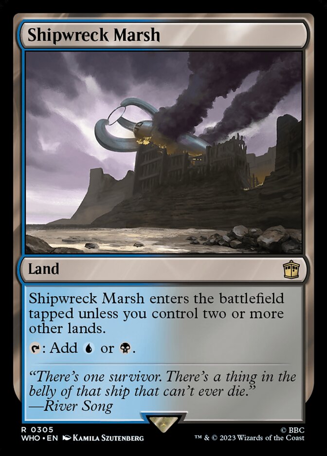 Shipwreck Marsh 305 (Universes Beyond: Doctor Who) 