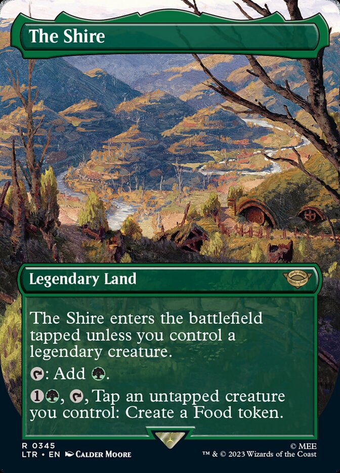 The Shire 345 (Universes Beyond: The Lord of the Rings: Tales of Middle-earth)  - Borderless Foil