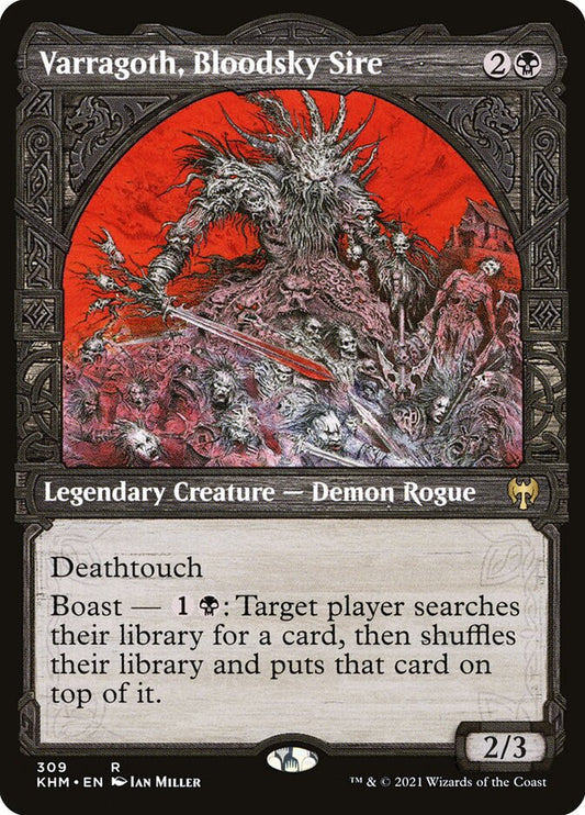 Varragoth, Bloodsky Sire 309/285 (Kaldheim)  - Showcase Foil