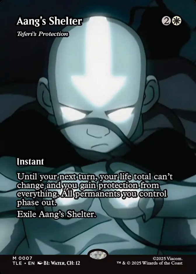 Aang's Shelter - Teferi's Protection 7/317 (Avatar: The Last Airbender: Eternal-Legal)  - Borderless