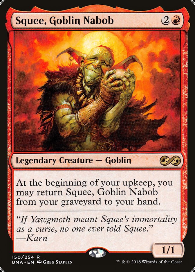 Squee, Goblin Nabob 150/254 (Ultimate Masters)  - Foil