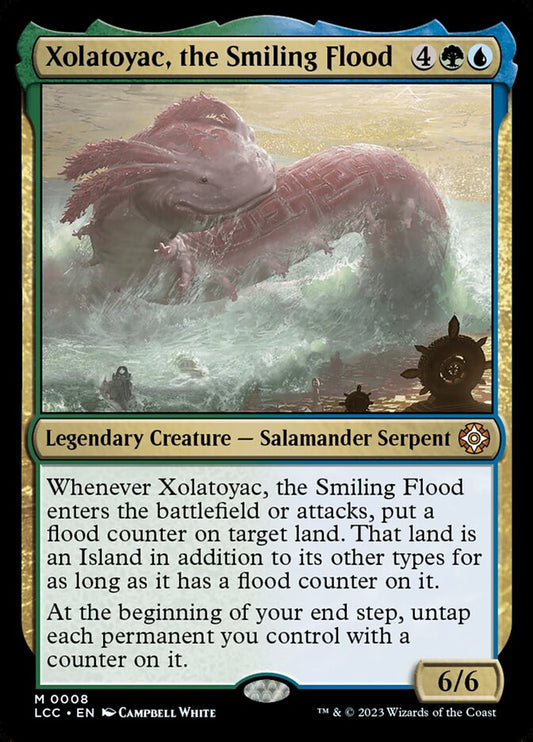 Xolatoyac, the Smiling Flood 8/370 (Commander: The Lost Caverns of Ixalan) 