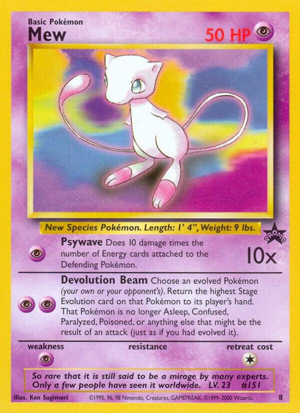 Mew  08/53 (WoTC Promo) 
