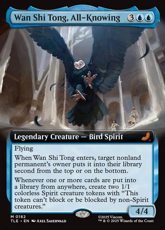 Wan Shi Tong, All-Knowing 182/317 (Avatar: The Last Airbender: Eternal-Legal)  - Extended Art Foil