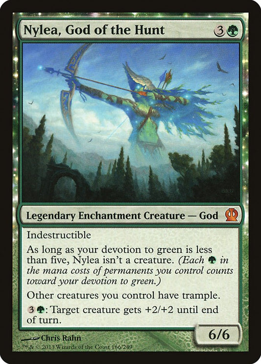 Nylea, God of the Hunt 166/249 (Theros) 