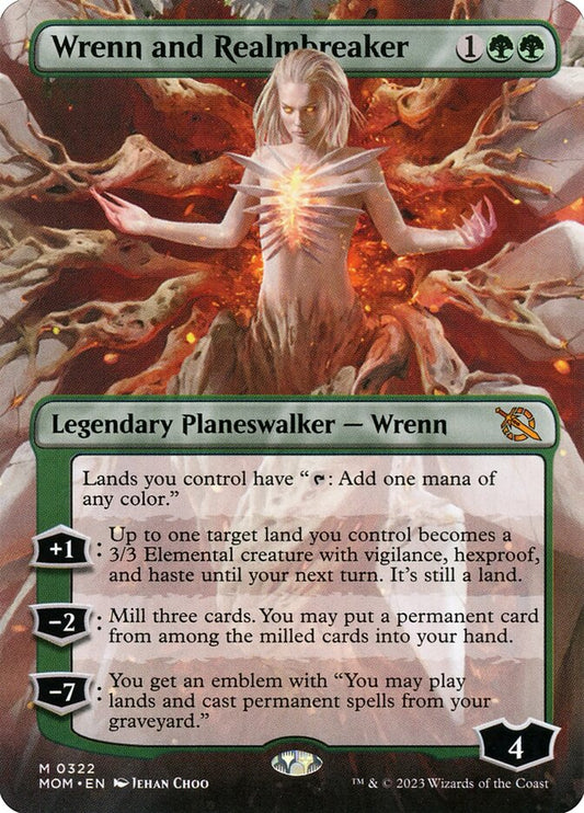 Wrenn and Realmbreaker 322/291 (March of the Machine)  - Borderless