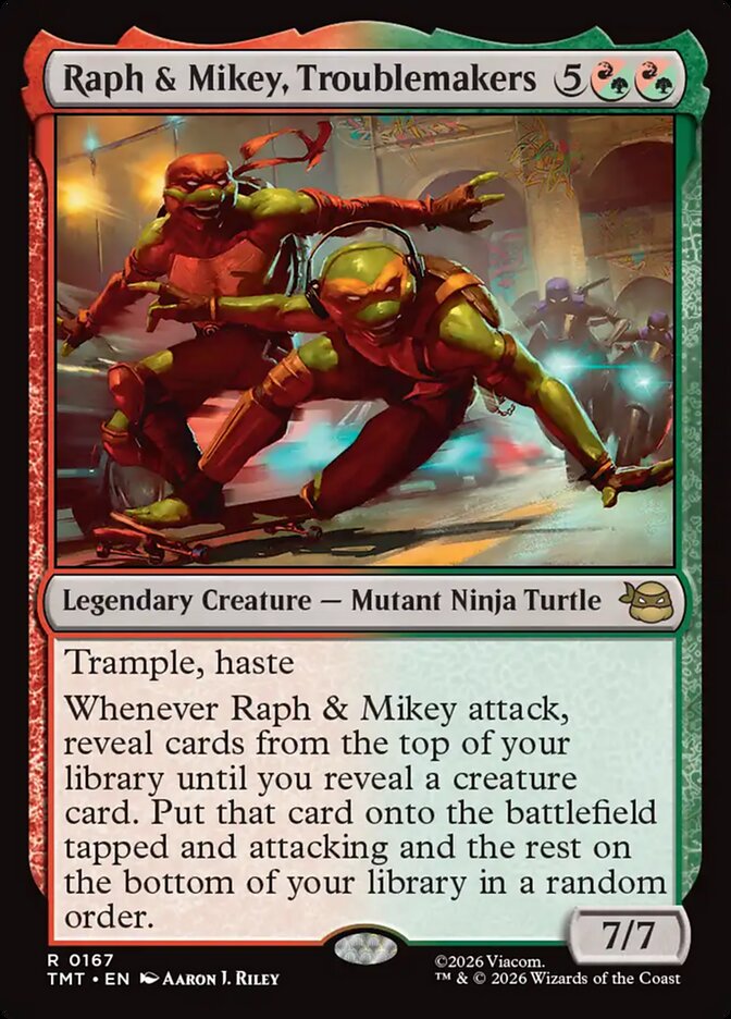 Raph and Mikey, Troublemakers 167 (Teenage Mutant Ninja Turtles) 
