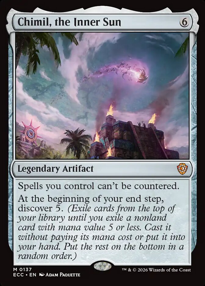 Chimil, the Inner Sun 137/176 (Commander: Lorwyn Eclipsed) 