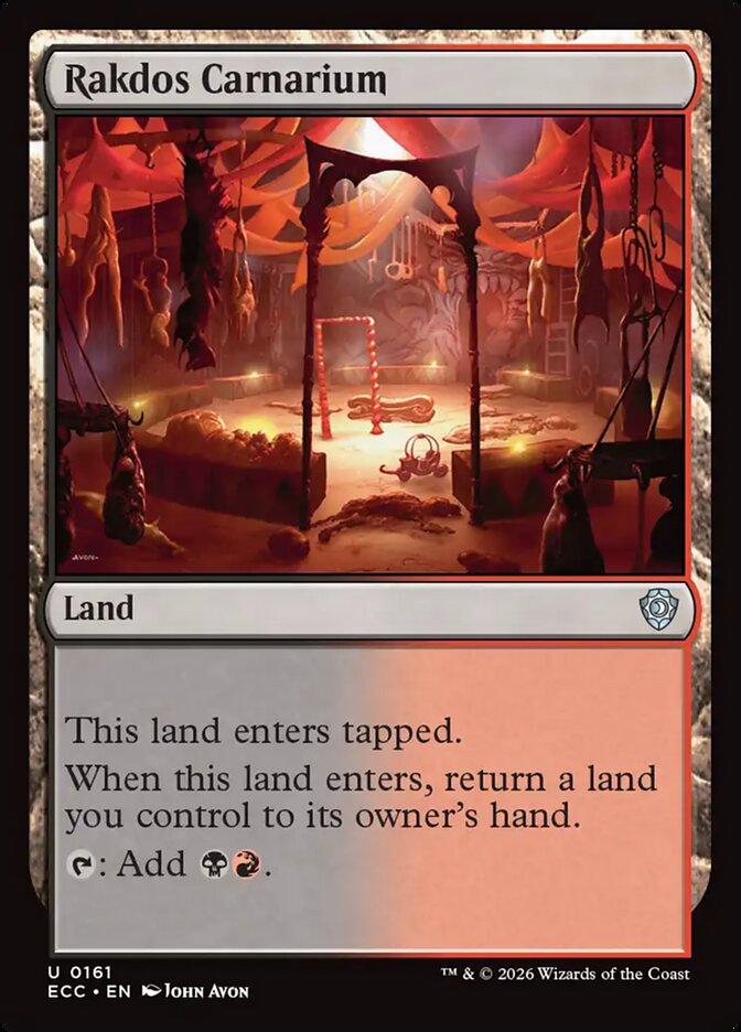 Rakdos Carnarium 161/176 (Commander: Lorwyn Eclipsed) 