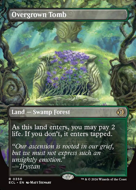 Overgrown Tomb 350/273 (Lorwyn Eclipsed)  - Borderless
