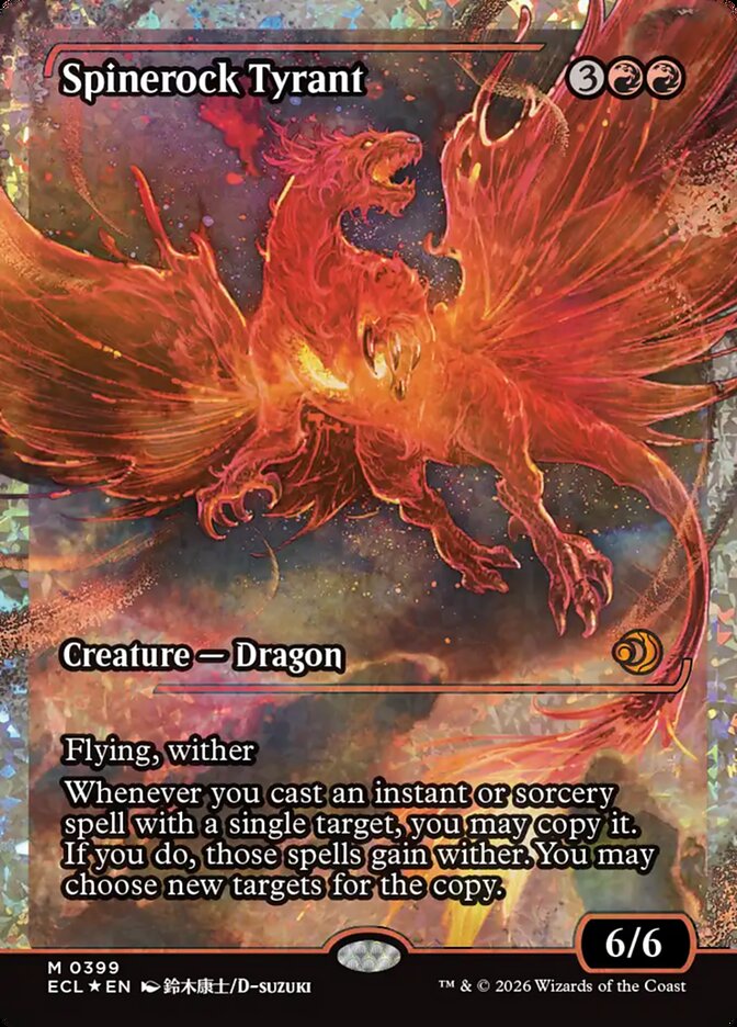 Spinerock Tyrant 399/273 (Lorwyn Eclipsed)  - Showcase Fracture Foil