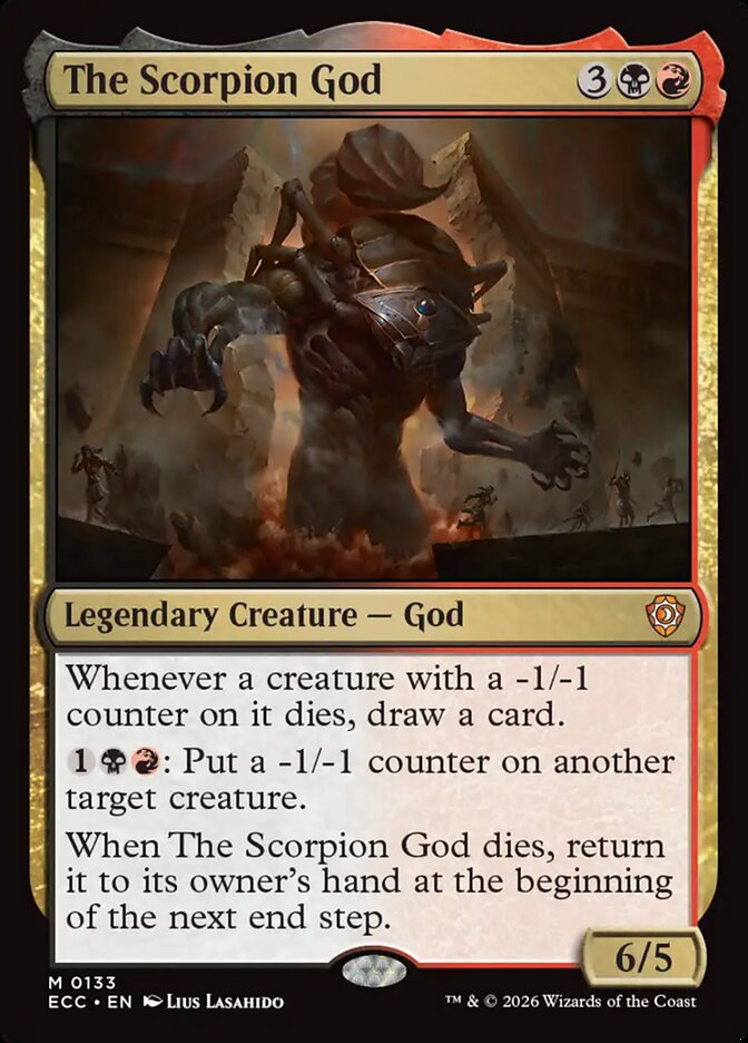 The Scorpion God 133/176 (Commander: Lorwyn Eclipsed) 