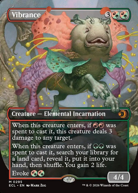Vibrance 295 (Lorwyn Eclipsed)  - Borderless Foil
