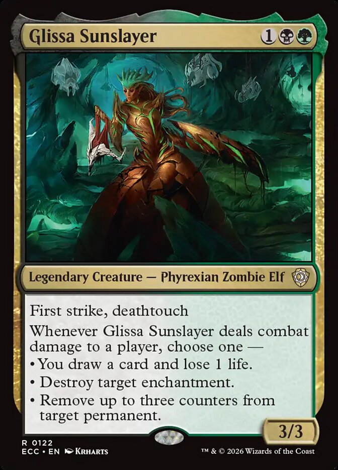 Glissa Sunslayer 122 (Commander: Lorwyn Eclipsed) 