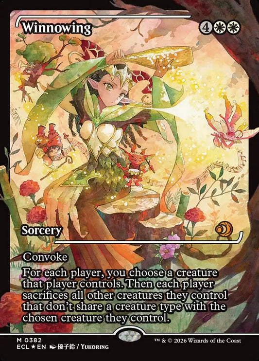 Winnowing 382/273 (Lorwyn Eclipsed)  - Showcase Foil