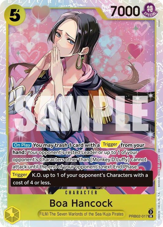 Boa Hancock PRB02-017 (Premium Booster -The Best- Vol. 2)  - Foil