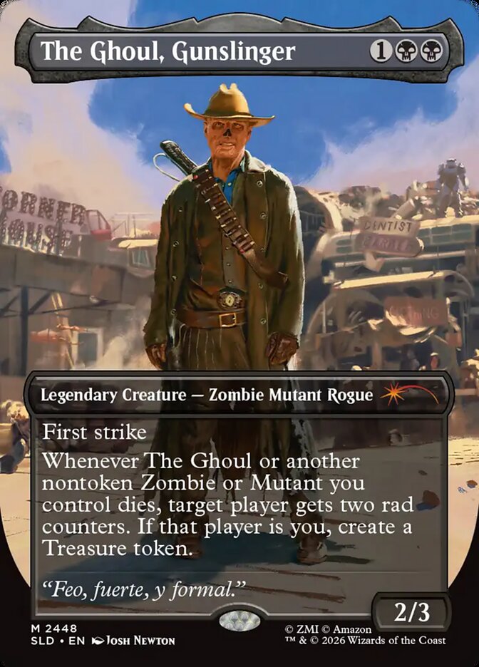 The Ghoul, Gunslinger 2448 (Secret Lair Drop Series)  - Borderless