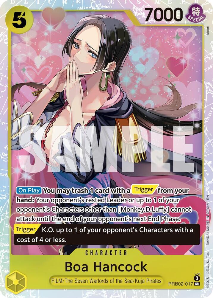Boa Hancock PRB02-017 (Premium Booster -The Best- Vol. 2)  - Foil