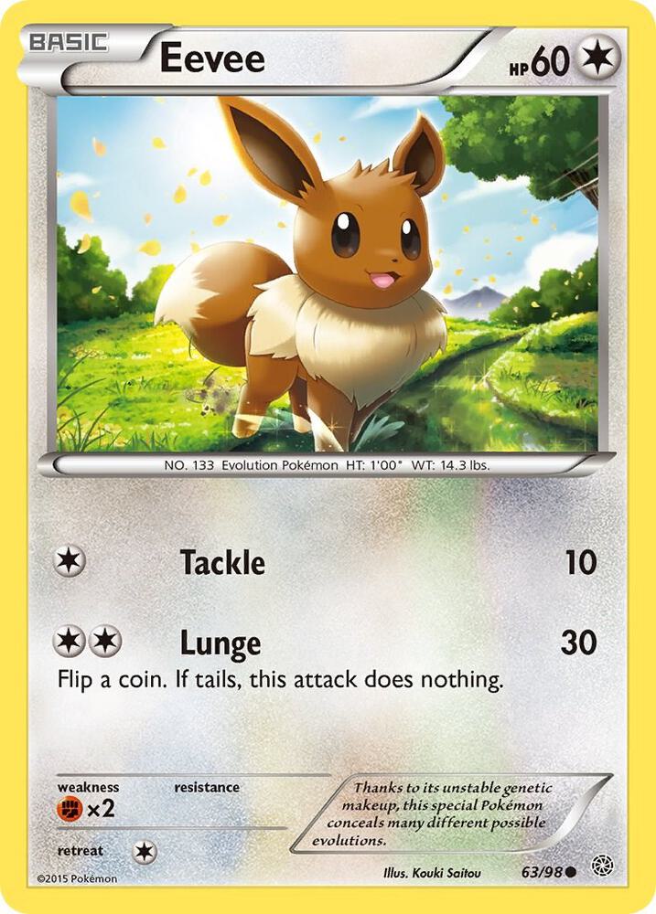 Eevee 63/98 (XY - Ancient Origins) 