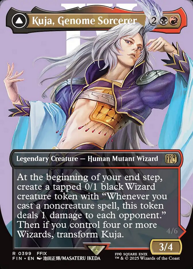 Kuja, Genome Sorcerer // Trance Kuja, Fate Defied 399 (FINAL FANTASY)  - Borderless