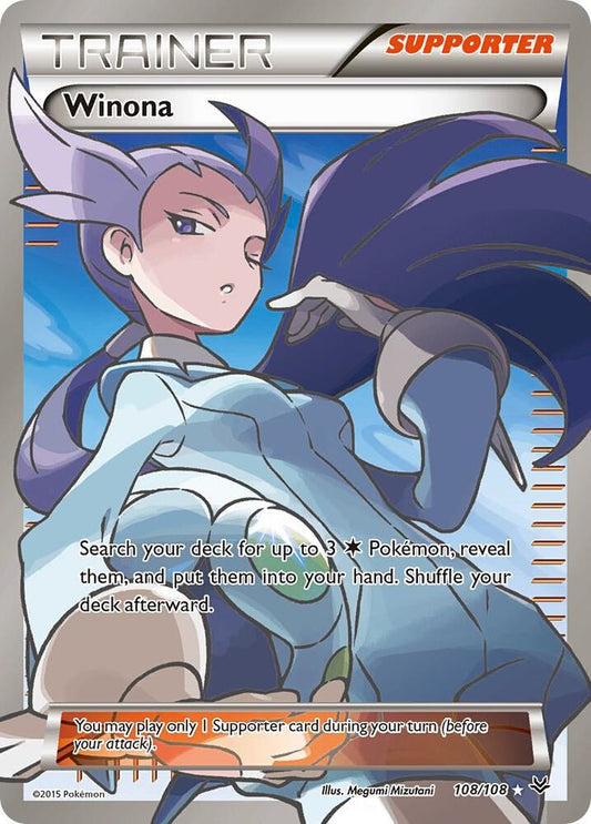 Winona 108/108 (XY - Roaring Skies)  - Holofoil