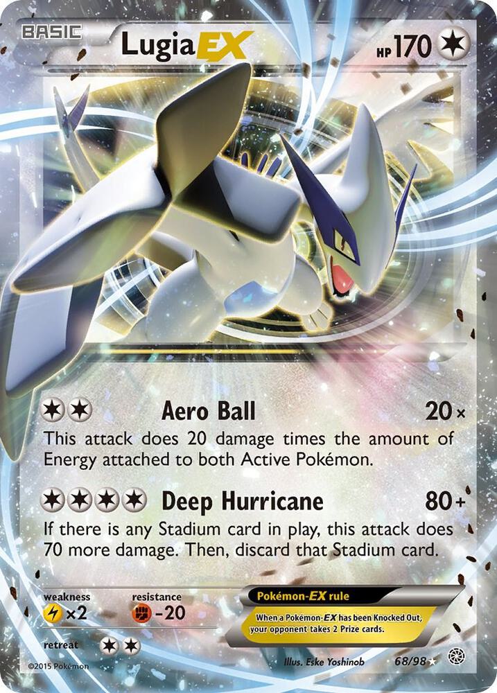 Lugia EX 68/98 (XY - Ancient Origins)  - Holofoil