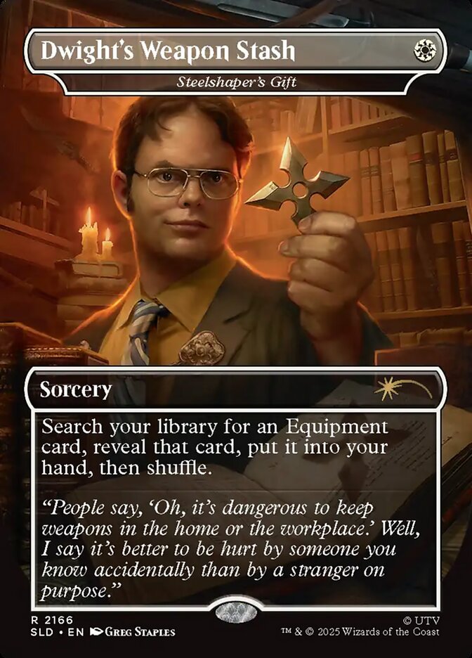 Dwight's Weapon Stash // Steelshapers Gift 2166 (Secret Lair Drop Series)  - Borderless