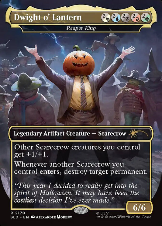 Dwight o' Lantern // Reaper King 2170 (Secret Lair Drop Series)  - Borderless Foil