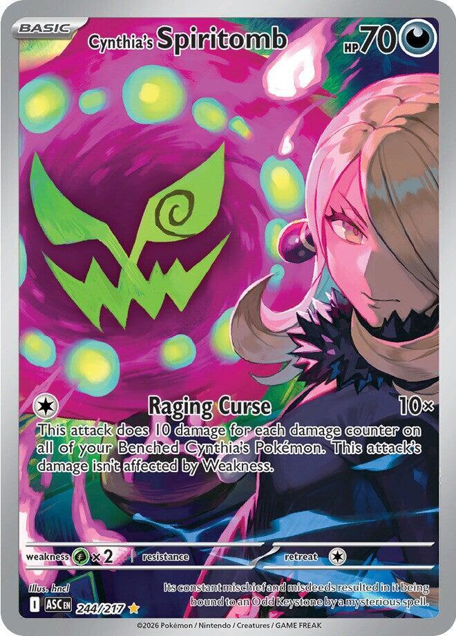 Cynthia's Spiritomb 244/217 (ME: Ascended Heroes)  - Holofoil