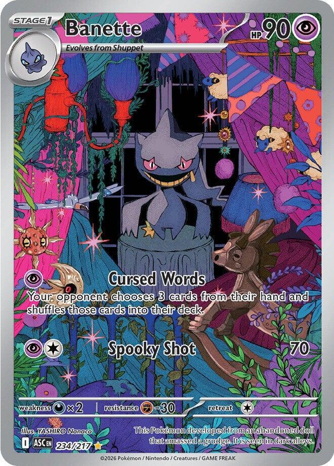 Banette 234/217 (ME: Ascended Heroes)  - Holofoil