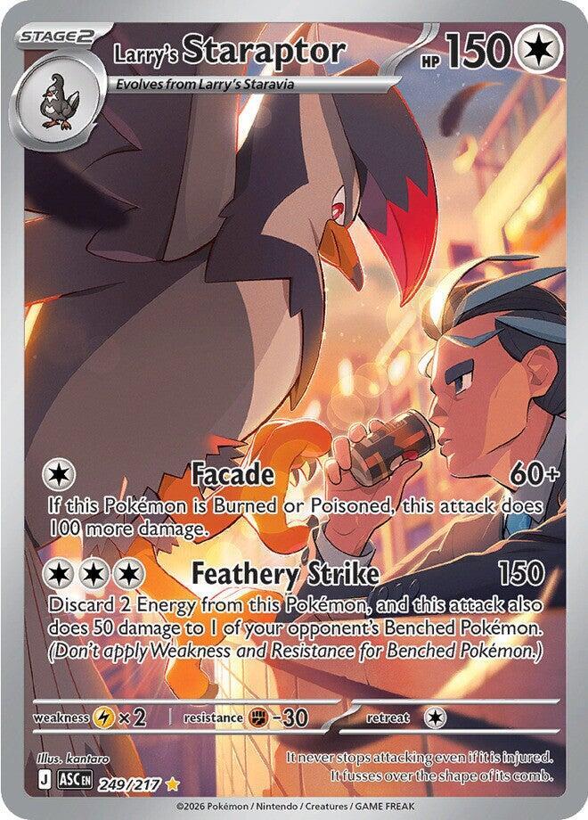 Larrys Staraptor 249 217 249/217 (ME: Ascended Heroes)  - Holofoil