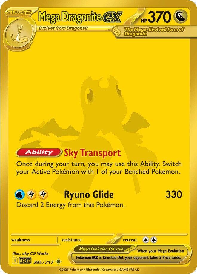 Mega Dragonite ex 295/217 (ME: Ascended Heroes)  - Holofoil