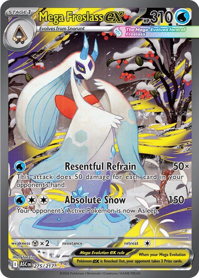 Mega Froslass ex 275/217 (ME: Ascended Heroes)  - Holofoil