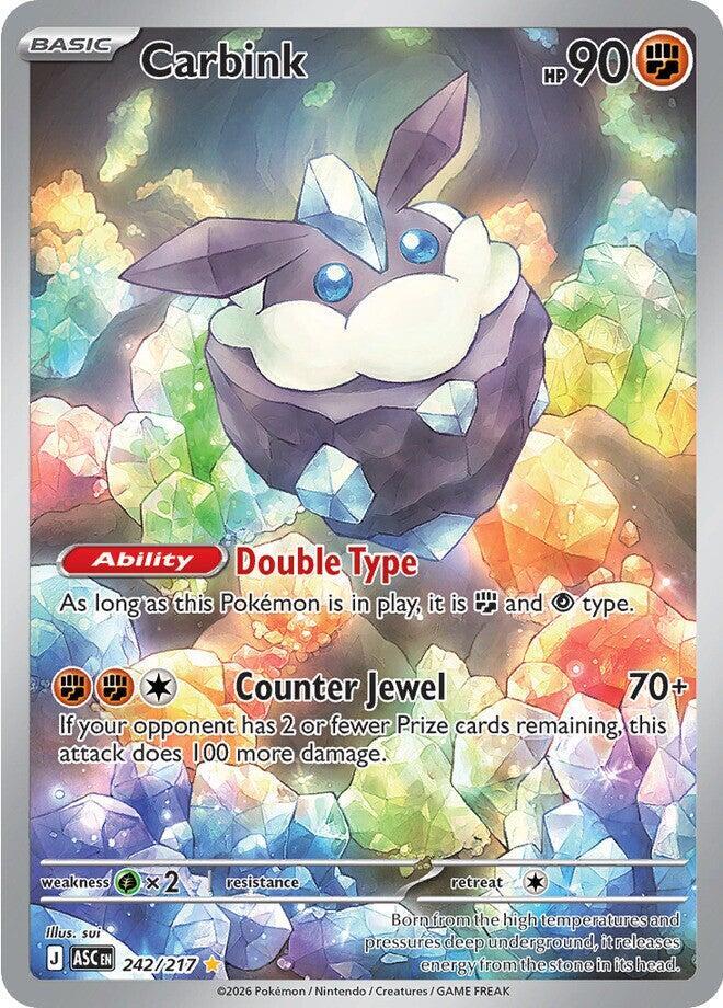 Carbink 242/217 (ME: Ascended Heroes)  - Holofoil