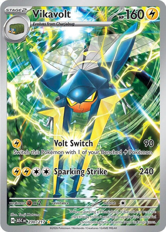 Vikavolt 230/217 (ME: Ascended Heroes)  - Holofoil
