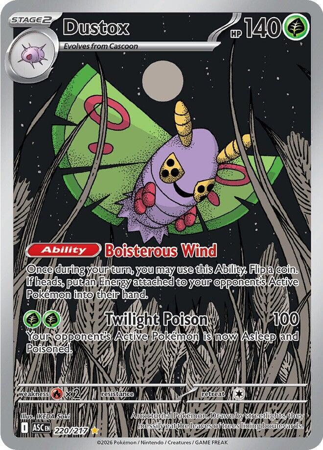 Dustox 220/217 (ME: Ascended Heroes)  - Holofoil