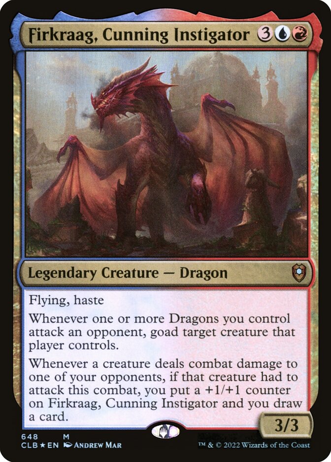 Firkraag Cunning Instigator 648 (Commander Legends: Battle for Baldur's Gate)  - Foil