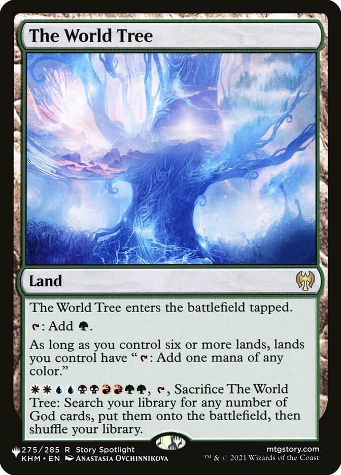 The World Tree KHM-275/5075 (The List Reprints) 