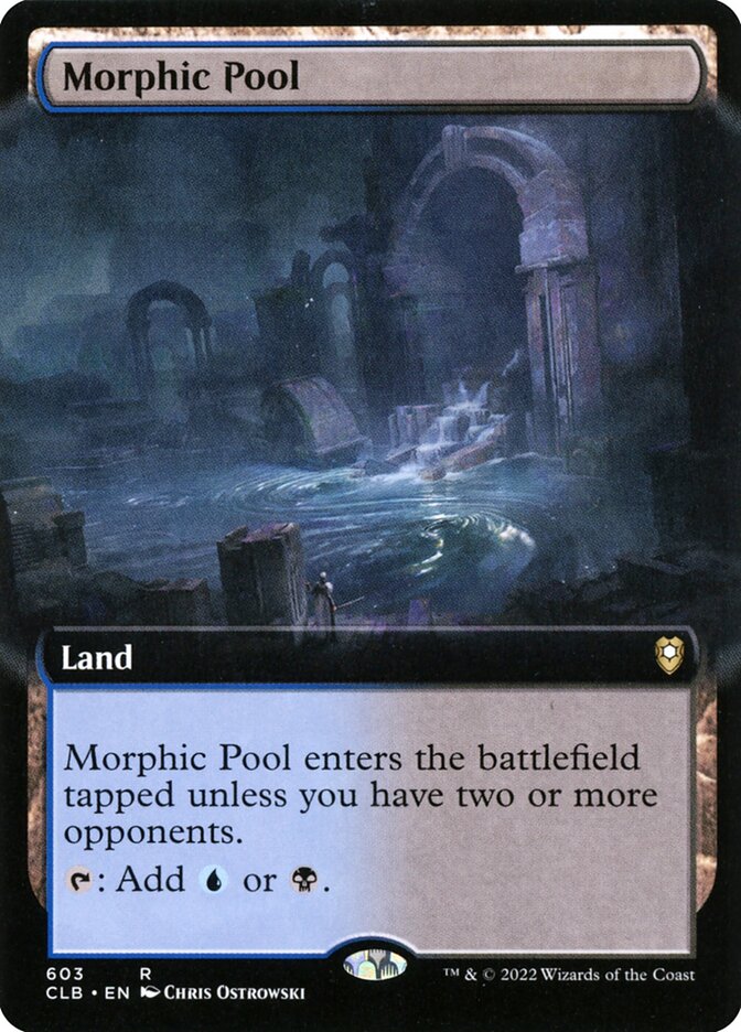 Morphic Pool Extended Art 603 (Commander Legends: Battle for Baldur's Gate)  - Foil
