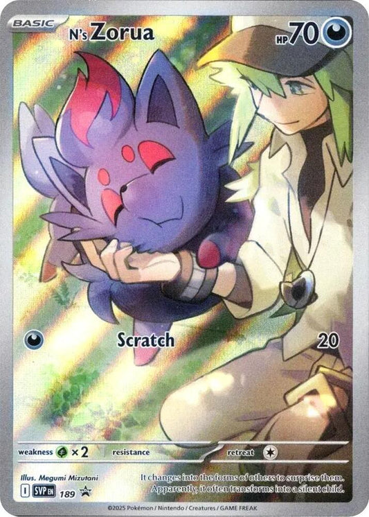 N's Zorua 189 (SV: Scarlet & Violet Promo Cards)  - Holofoil