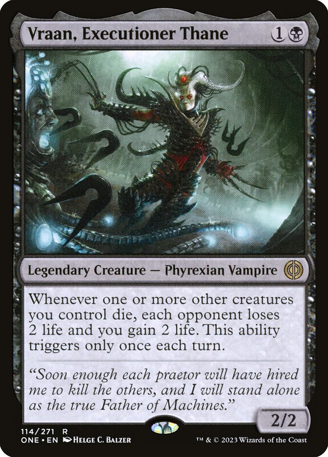 Vraan, Executioner Thane 114/271 (Phyrexia: All Will Be One) 